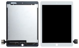 OEM Apple iPad Pro 9.7'' (2016) (A1673, A1674, A1675, iPad6,4, iPad6,3) Lcd Display Screen Οθόνη + Touch Screen Digitizer Μηχανισμός Οθόνη Αφής White Premium AAA)