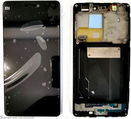 Γνήσιο Original Xiaomi Mi4C Mi 4C Mi-4c LCD Display Assembly Screen Οθόνη + Touch Screen Digitizer Μηχανισμός Αφής + Frame Bezel Πλαίσιο Σασί Black Μαύρο (Service Pack By Xiaomi)