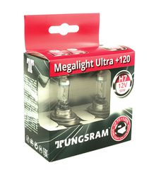 TUNGSRAM H7 Megalight Ultra +120% ΠΕΡΙΣΣΟΤΕΡΟ ΦΩΣ (TU58520SNU-B2) 2τμχ