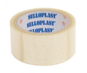 SELLOPLAST Αυτοκόλλητη ταινία SEL-005, διάφανη, 48mm, 60m, 6τμχ