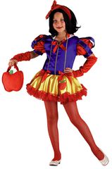 Αποκριάτικη Στολή Χιονάτη με Χρυσή Φούστα