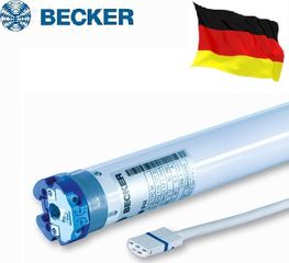 Σωληνωτό μοτέρ για ρολά έως 56kgr BECKER R30/17CM για άξονα  Φ60 ( Ροπή 30 Nm)