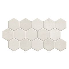 Karag Hex White 26,5x51 - Πλακάκι μπάνιου & κουζίνας