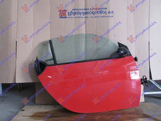 SMART FORTWO 98-07 - ΠΟΡΤΑ ΕΜ. CABRIO ΚΟΚΚΙΝΟ - ΔΕ