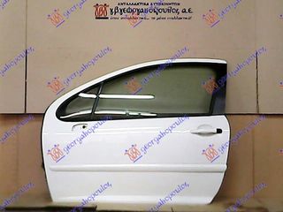 PEUGEOT 207 06-14 - ΠΟΡΤΑ ΕΜ. 2Π ΑΣΠΡΟ - ΑΡ