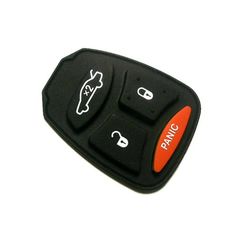 Ανταλλακτικό Λαστιχάκι Κλειδιού Chrysler με 4 Κουμπιά