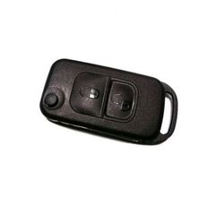 Κέλυφος Κλειδιού Αυτοκινήτου Mercedes με 2 Κουμπιά - Λάμα HU64