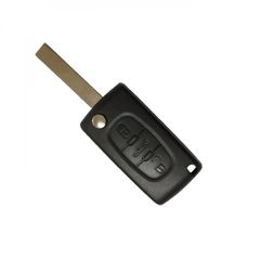 Κέλυφος Κλειδιού Αυτοκινήτου Fiat με 3 Κουμπιά - Λάμα HU83