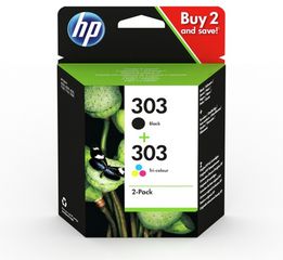 HP ΜΕΛΑΝΙ INKJET 303 BLACK & COLOUR MULTIPACK - (3YM92AE)