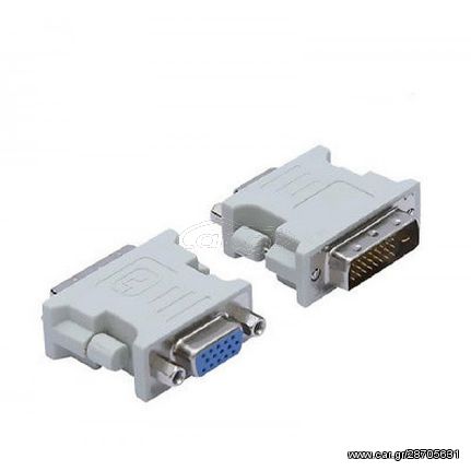 Adapter DVI-D 24+1 pin Male σε VGA Female, POWERTECH, CAB-G020