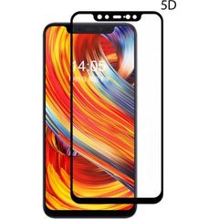 POWERTECH Tempered Glass 5D Full Glue για Xiaomi Redmi Mi 8/8 Pro, Black