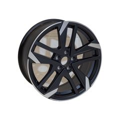 REPLICA PEUGEOT STYLE 1275 18X8 5X108 ET45 MATTE BLACK MACHINED FACED