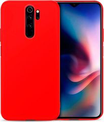 Θήκη Silky And Soft για Xiaomi Redmi Note 8 Pro - κόκκινο