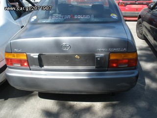 ΤOYOTA COROLLA 1,3CC,  16V ΜΟΝΤΕΛΟ ΤΟΥ 1991- 1997 SEDAN !!! ΠΕΡΙΛΑΜΒΑΝΕΙ ΓΙΑ ΑΝΤΑΛΛΑΚΤΙΚΑ MΟΤΕΡ, ΣΑΖΜΑΝ, Α.C., K.A...-thumb-3