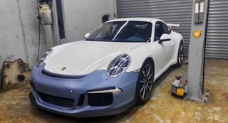 Εμπρός προφυλακτήρας Porsche 911 997 (2005-2012) Conversion to 991 GT3 Design-thumb-2