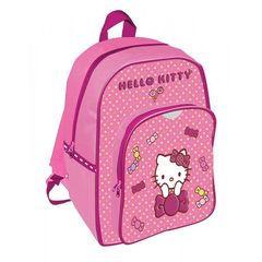 Bagtrotter τσάντα νηπίου πλάτης Hello Kitty με 2 θήκες 35x26x11εκ.