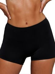 Γυναικείο Μαγιό Bikini Bottom BLU4U 'Solids' Boxer Μαύρο