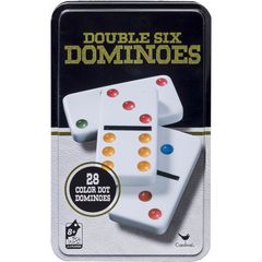 ΚΑΣΕΤΙΝΑ ΜΕ 28 DOMINO - SIX DOT DOMINO