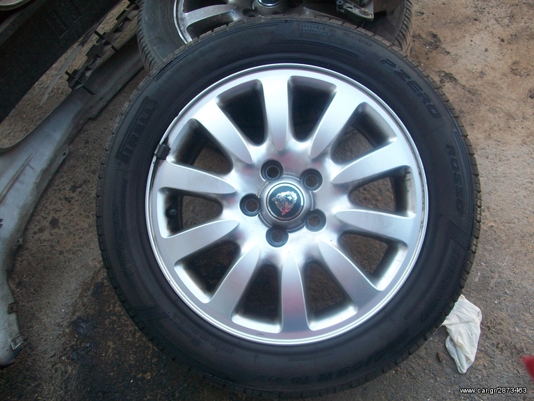 Jaguar X Type ζαντολαστιχα 205/55/16 P ZERO ROSSO ημερομηνια κατασκευης 10/2010