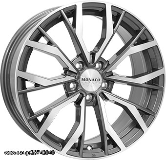 MONACO GP5 8X18" (Range Rover Evoque) Dull Anthracite / Polish