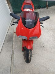 Cagiva Mito 125 ΓΙΑ ΑΝΤΑΛΛΑΚΤΙΚΑ ΜΟΝΟ ΣΕ ΚΟΜΜΑΤΙΑ *MOTO LEADER PARTS*-thumb-4