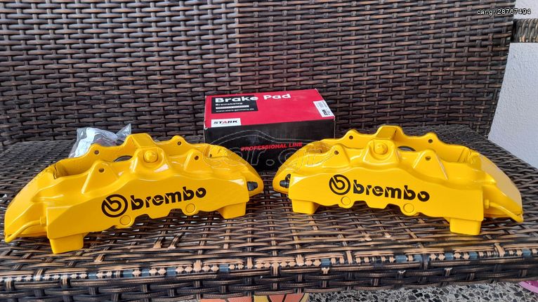 Δαγκάνες brembo 8 πίστονες r8 lamborghini