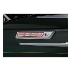 Kuryakyn LED saddlebag hinge accents chrome ΓΙΑ 14-20 Touring