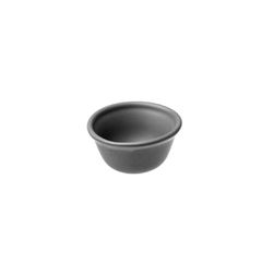 Μπολ Terra grey πορσελάνινο με διάμετρο 8.5cm
