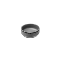 Μπολάκι Terra grey από πορσελάνη διαμέτρου 6.5cm