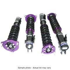 D2 Street Coilovers Ανάρτηση Ρυθμιζόμενη καθ΄ ύψος και σκληρότητα 36 σκάλες ρύθμισης - Για ολα τα Civic Type R FD2 - FN2  (07-11)