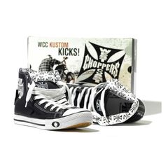 WCC Warrior hi-tops shoes black