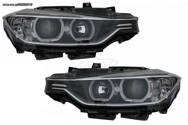 ΕΜΠΡΟΣΘΙΑ LED ΦΑΝΑΡΙΑ "ANGEL EYES" ΓΙΑ BMW 3 TOURING (F31)