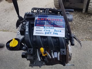 ΚΙΝΗΤΗΡΑΣ RENAULT CLIO 1.2 16V ΜΕ ΚΙΝΗΤΗΡΑ D4FP744
