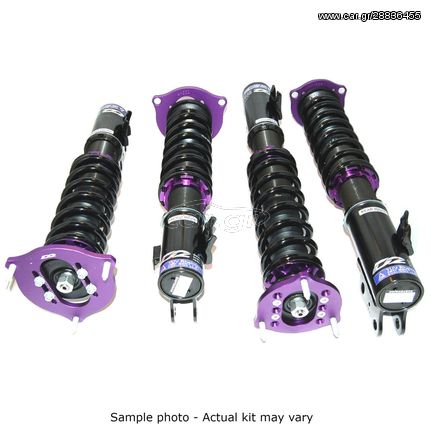 D2 Street Coilovers Ανάρτηση Ρυθμιζόμενη καθ΄ ύψος και σκληρότητα - Lexus SC300 / SC400 / SC430 (01-10)