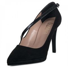 Ellen Shoes 16706 Black Καστόρι
