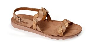 Fantasy Sandals CONI s418 Beige Snake