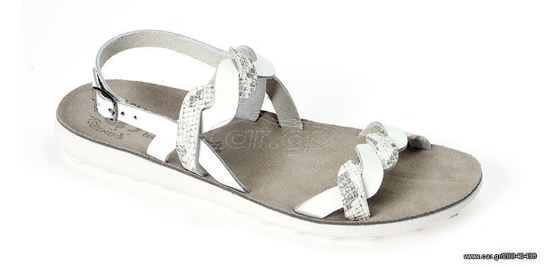 Fantasy Sandals CONI s418 White Snake