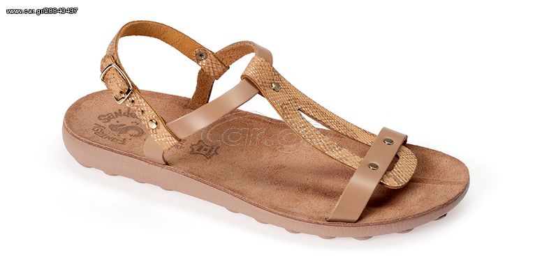 Fantasy Sandals S408 Jodi Beige Snake