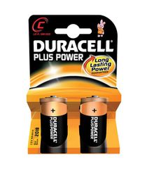 DURACELL PLUS POWER C - 2 PACK