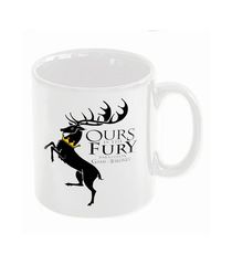 GAME OF THRONES - BARATHEON "OURS IS THE FURY" CERAMIC MUG