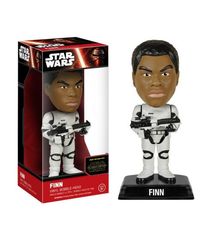 STAR WARS EP.7 - FINN STORMTROOPER VINYL BOBBLE-HEAD FIGURE (15cm)