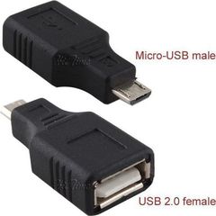 ADAPTER USB POWERTECH 2.0V F TO MICRO B (CAB-U029)