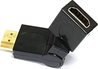 Powertech adapter HDMI M / HDMI F- 360 μοίρες περιστροφή - (CAB-H026)