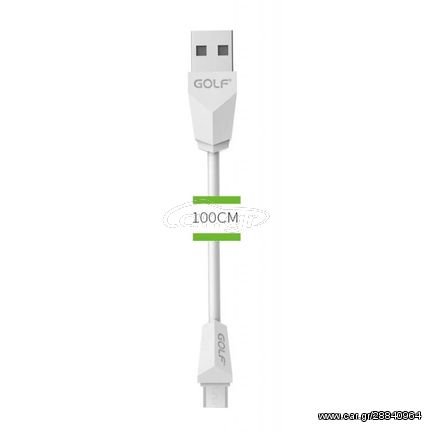 GOLF Καλώδιο Diamond USB 2.0V M σε Micro USB M, 1m, Color Box