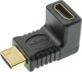 Powertech CAB-H035 PT adapter HDMI 1.4V(F)/(M) - 90 Μοίρες