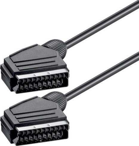 POWER TECH CABLE SCART 21PIN 1.4M CAB-S001