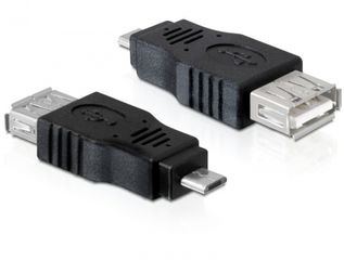 DELOCK USB Αντάπτορας από USB Micro male σε USB 2.0 OTG female (65325)