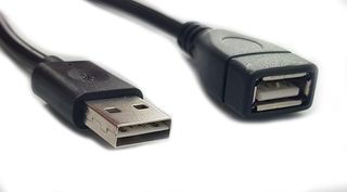 Powertech USB 2.0 Cable USB-A male - USB-A female 1.5m (CAB-U092)