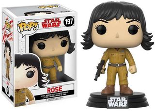 Funko Pop! Star Wars (The Last Jedi) - Rose Vinyl Bobble-Head Figure (#197)