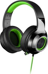 Gaming Ακουστικά Κεφαλής με Μικρόφωνο USB 7.1 Black/Green EDIFIER V4